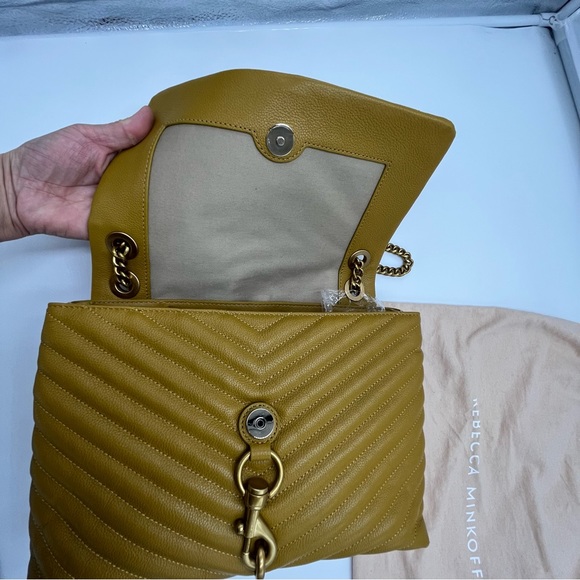 Rebecca Minkoff Edie Flap Shoulder Ambra - Picture 13 of 16